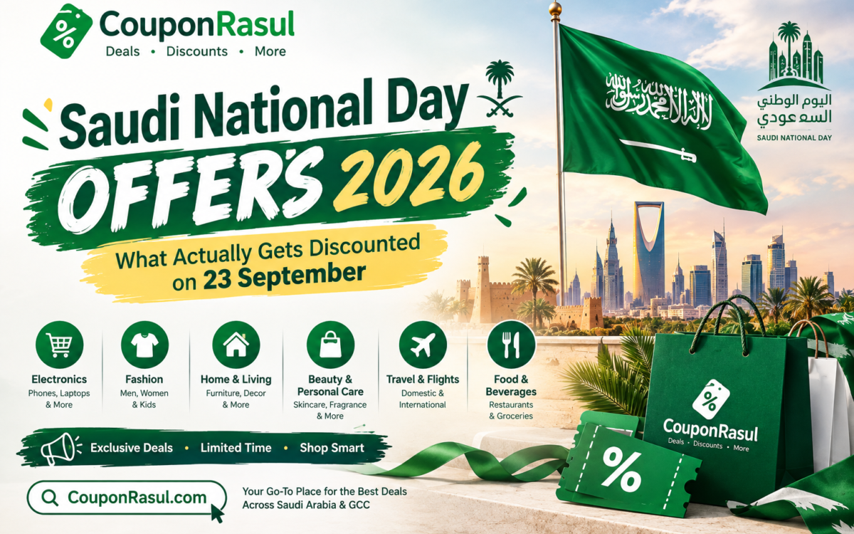 Saudi National Day Offers 2026: What Actually Gets Discounted on 23 September